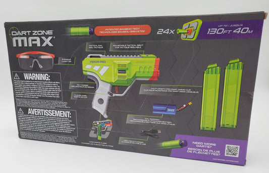 Dart Zone Covert Ops Max Venom Pro - Green