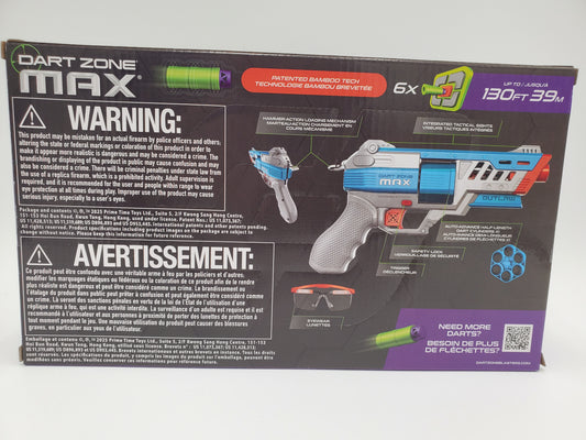 Dart Zone Max Outlaw - Blue