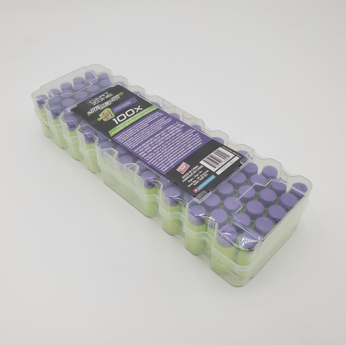 Dart Zone Nitroshot+ Half-Length Pro Darts - 100ct