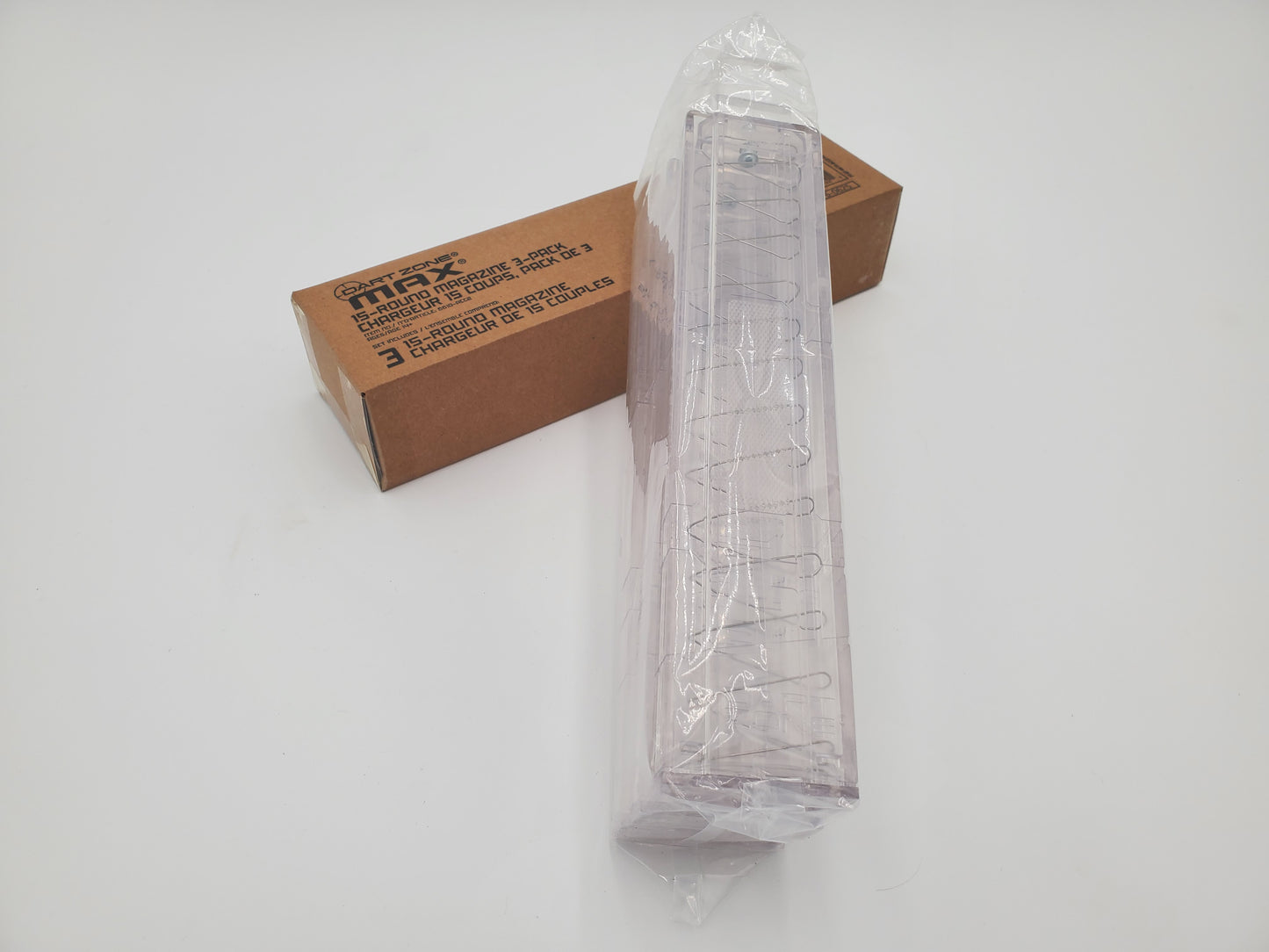 Dart Zone Max 15-Round Half-Length Magazine 3 Pack