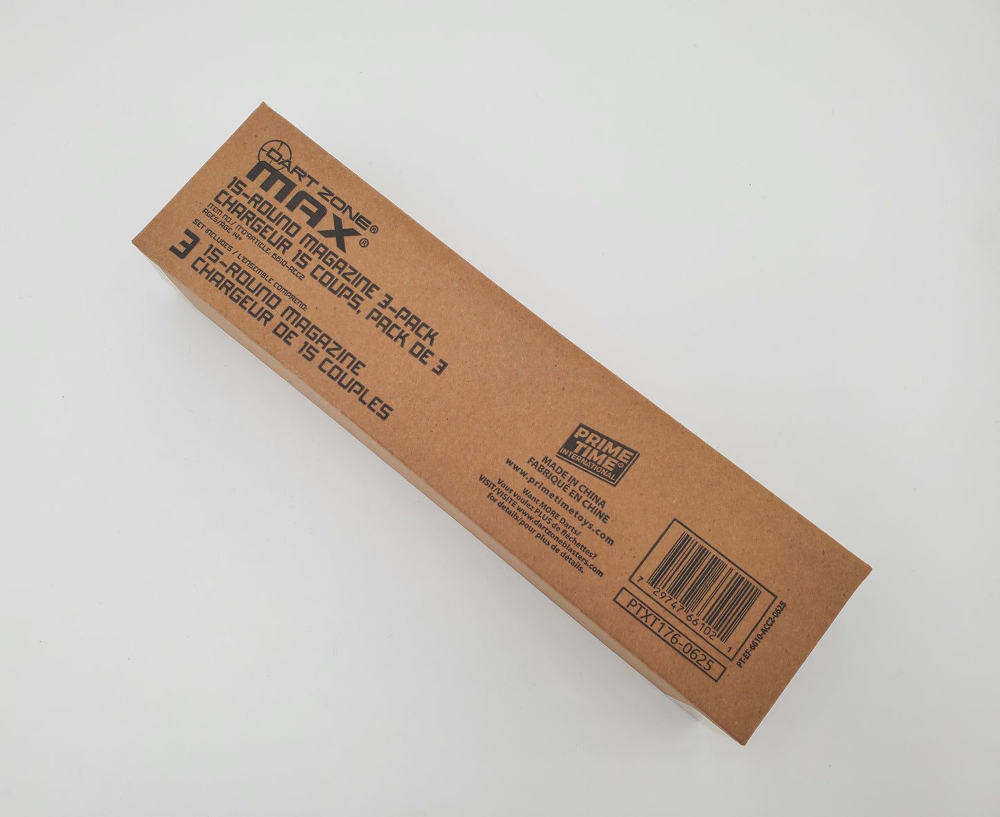 Dart Zone Max 15-Round Half-Length Magazine 3 Pack