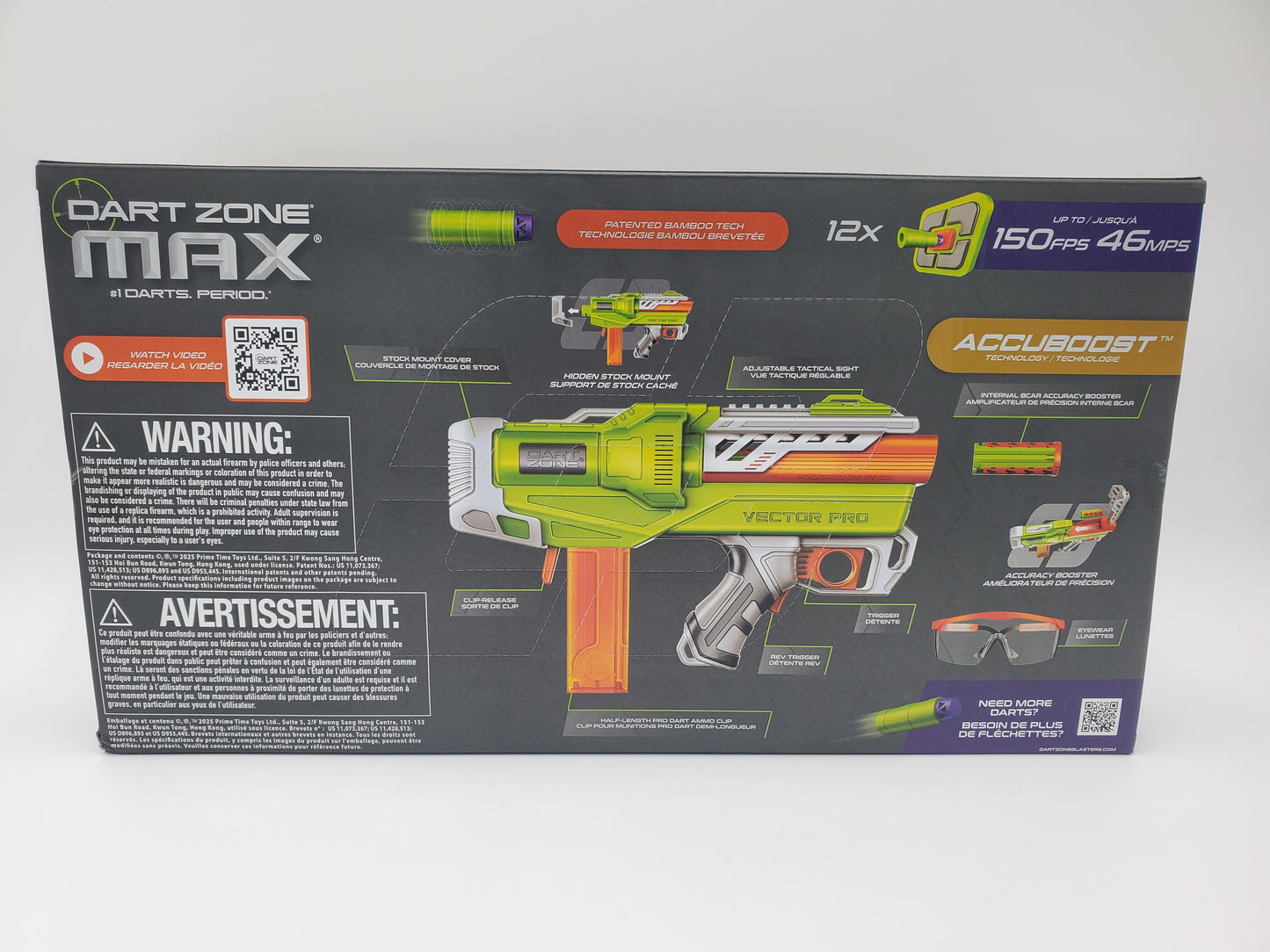 Dart Zone Covert Ops Max Vector Pro