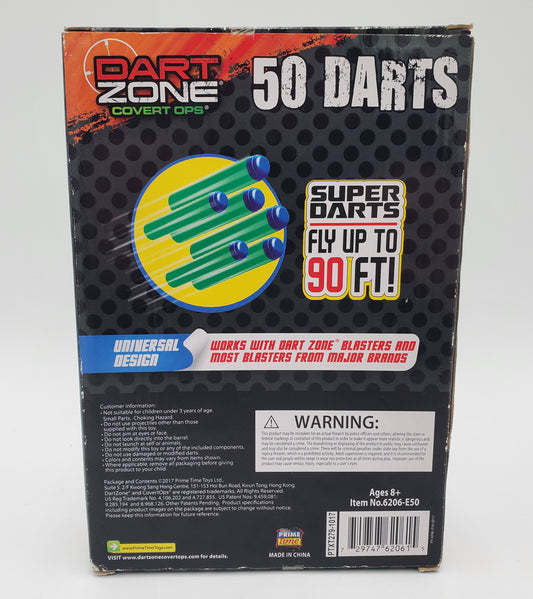 Dart Zone Covert Ops Super Darts - 50ct