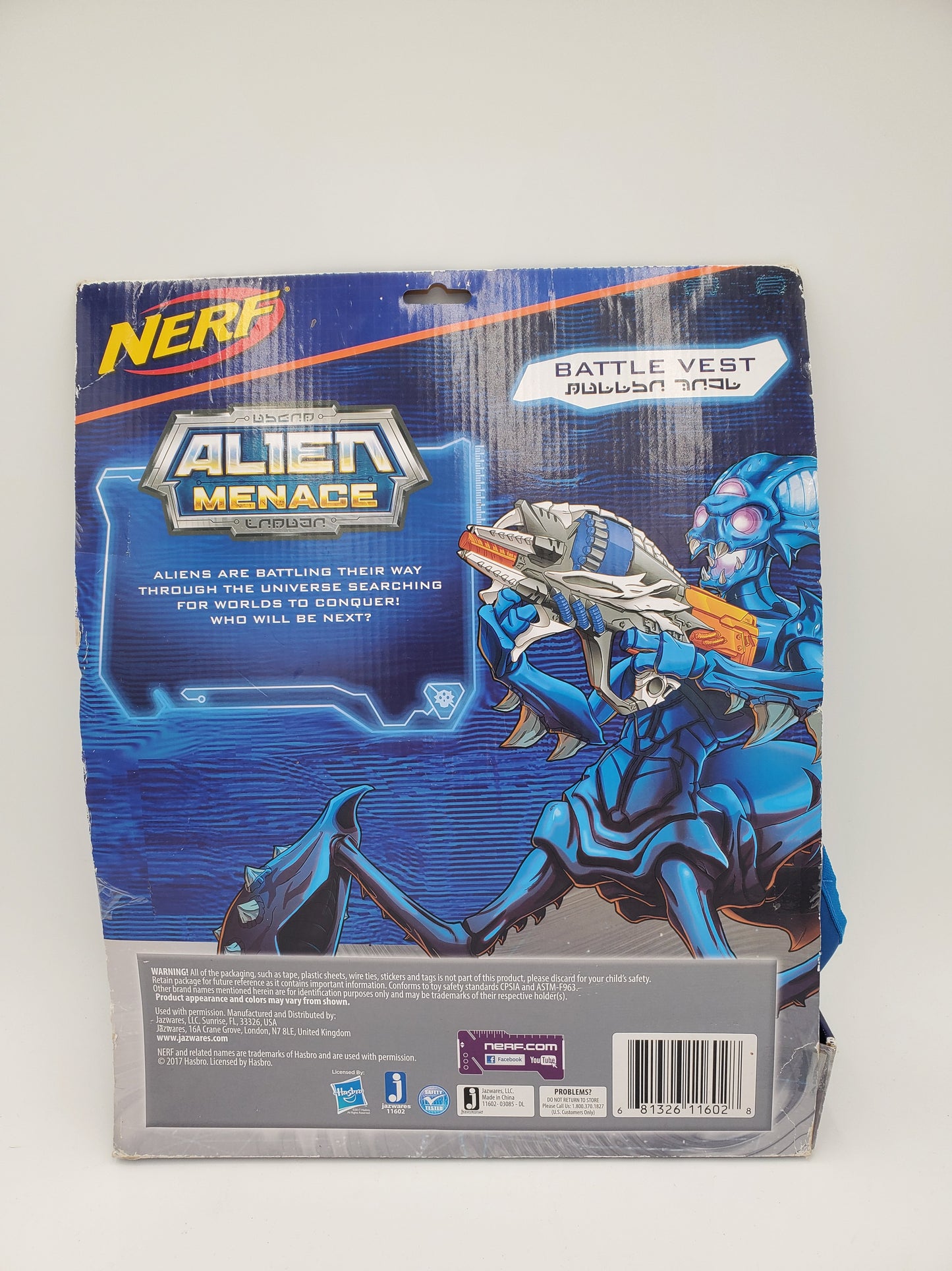 Nerf Alien Menace Battle Vest