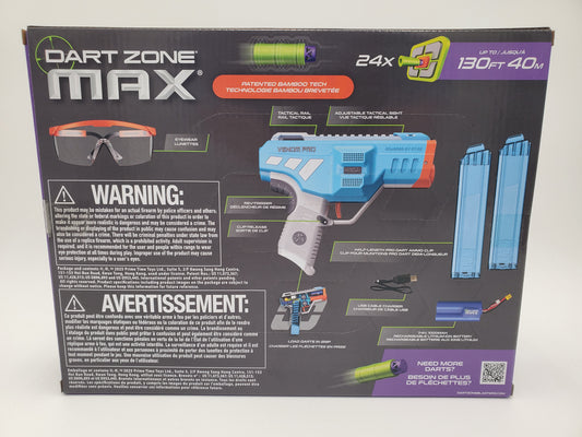 Dart Zone Covert Ops Max Venom Pro - Blue