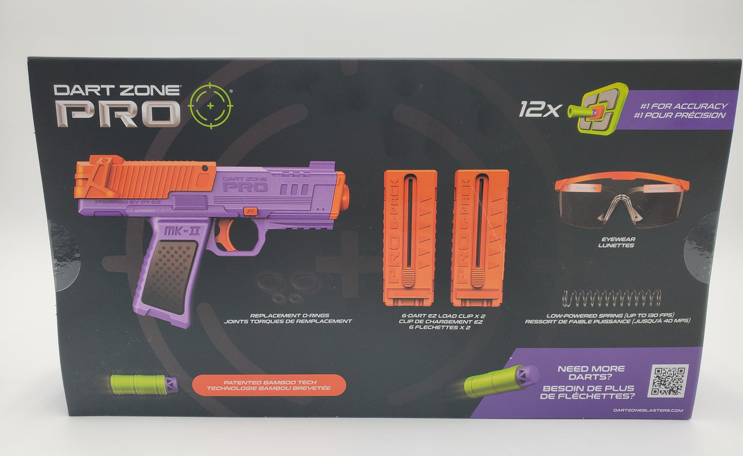 Dart Zone Pro Nitroshot+ MK-2 - Purple