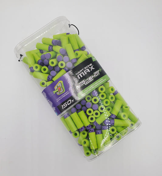 Dart Zone Nitroshot+ Half-Length Pro Darts - 150ct