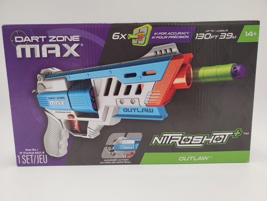 Dart Zone Max Nitroshot+ Outlaw