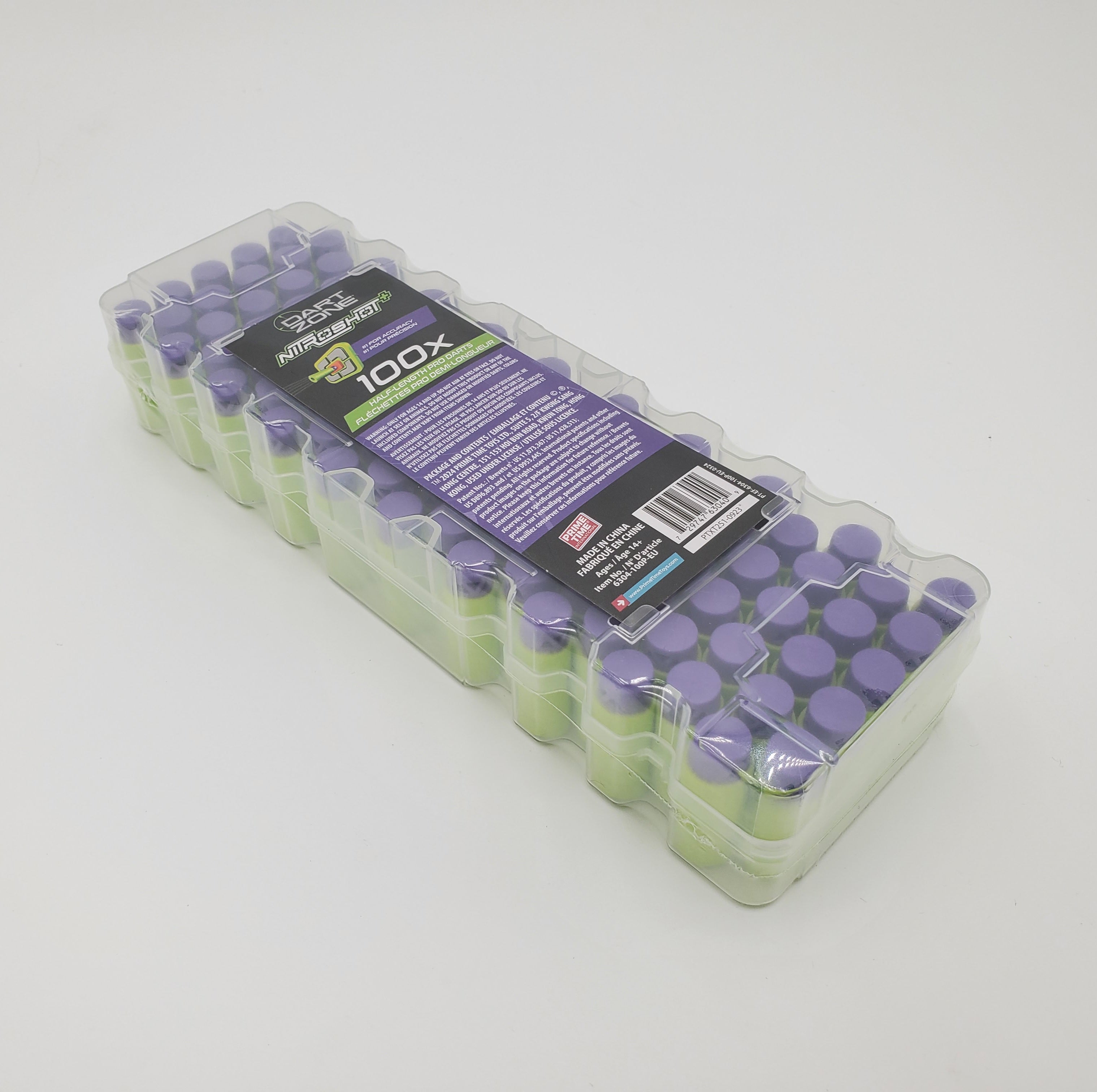 Dart Zone Nitroshot+ Half-Length Pro Darts - 100ct – Blaster Guy