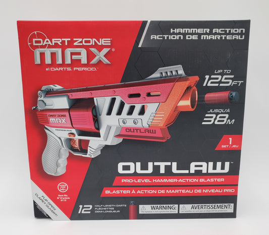 Dart Zone Max Outlaw - Red
