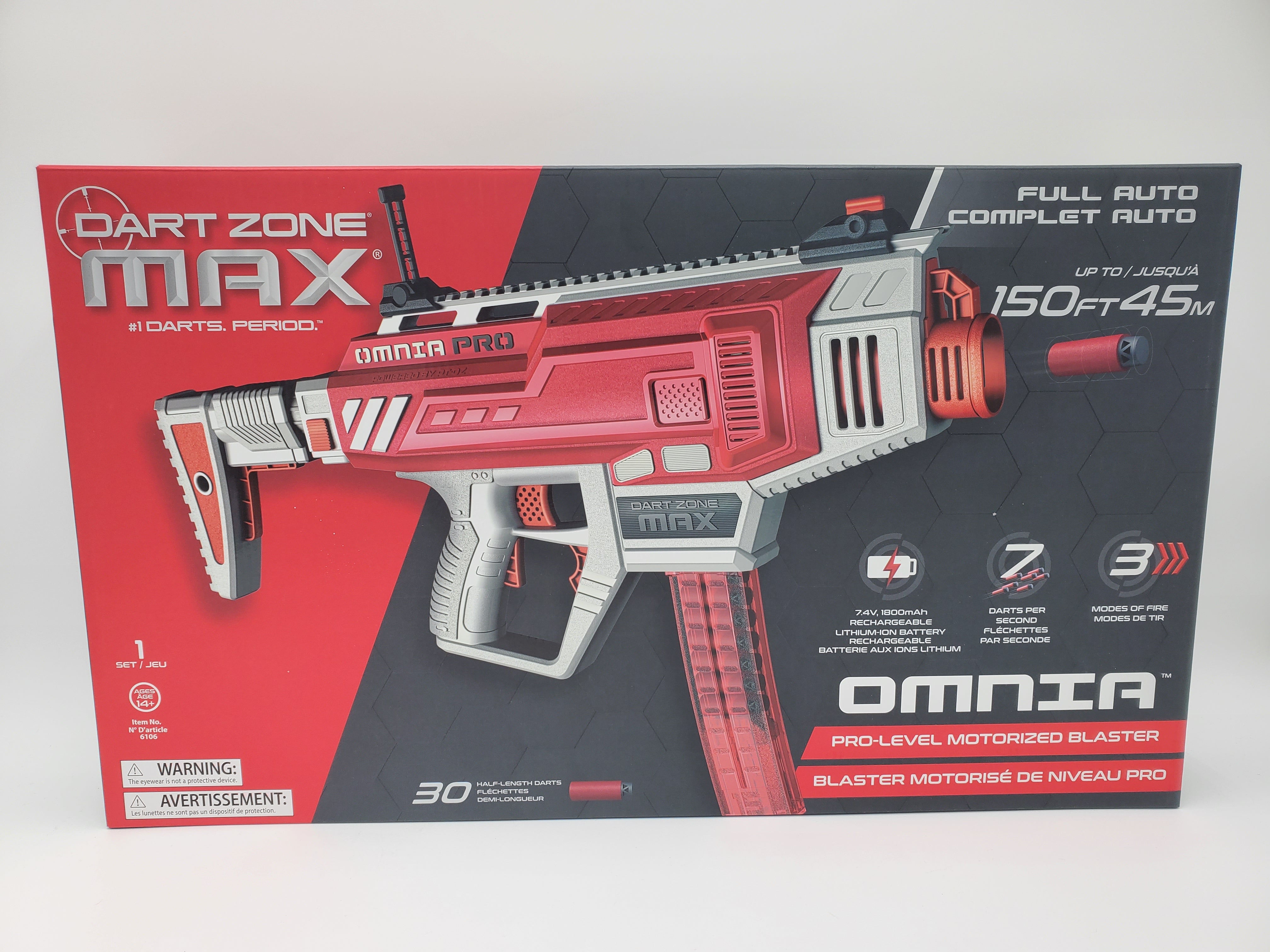 Dart Zone Max Omnia Pro (Gen 2 Red) – Blaster Guy