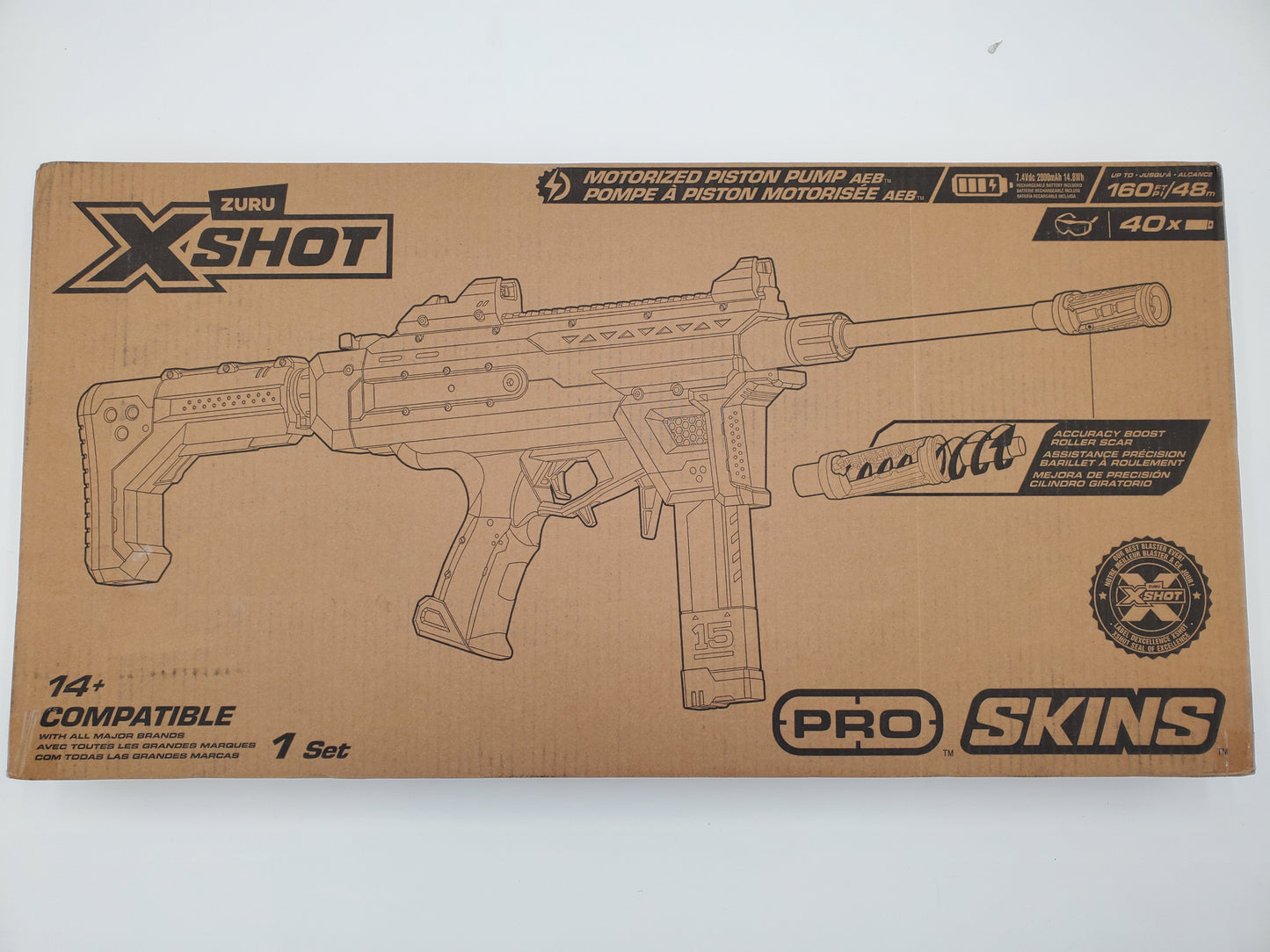 X-Shot Pro Motorized Piston Pump AEB