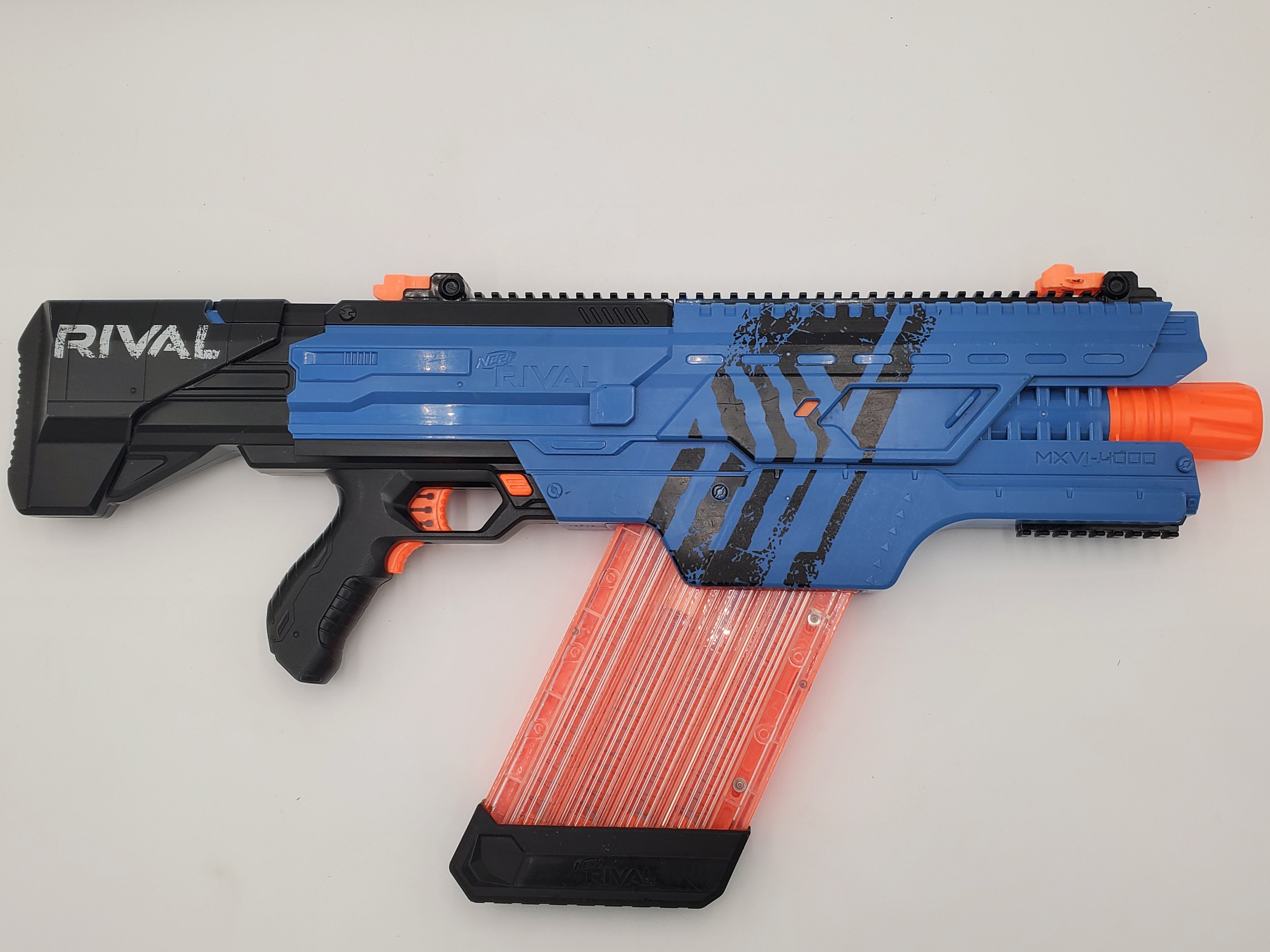 Nerf Rival Khaos MXVI-4000ブラスター Amazon.co.jp: Nerf Rival Khaos MXVI-4000 Blaster (Blue) [並行輸入