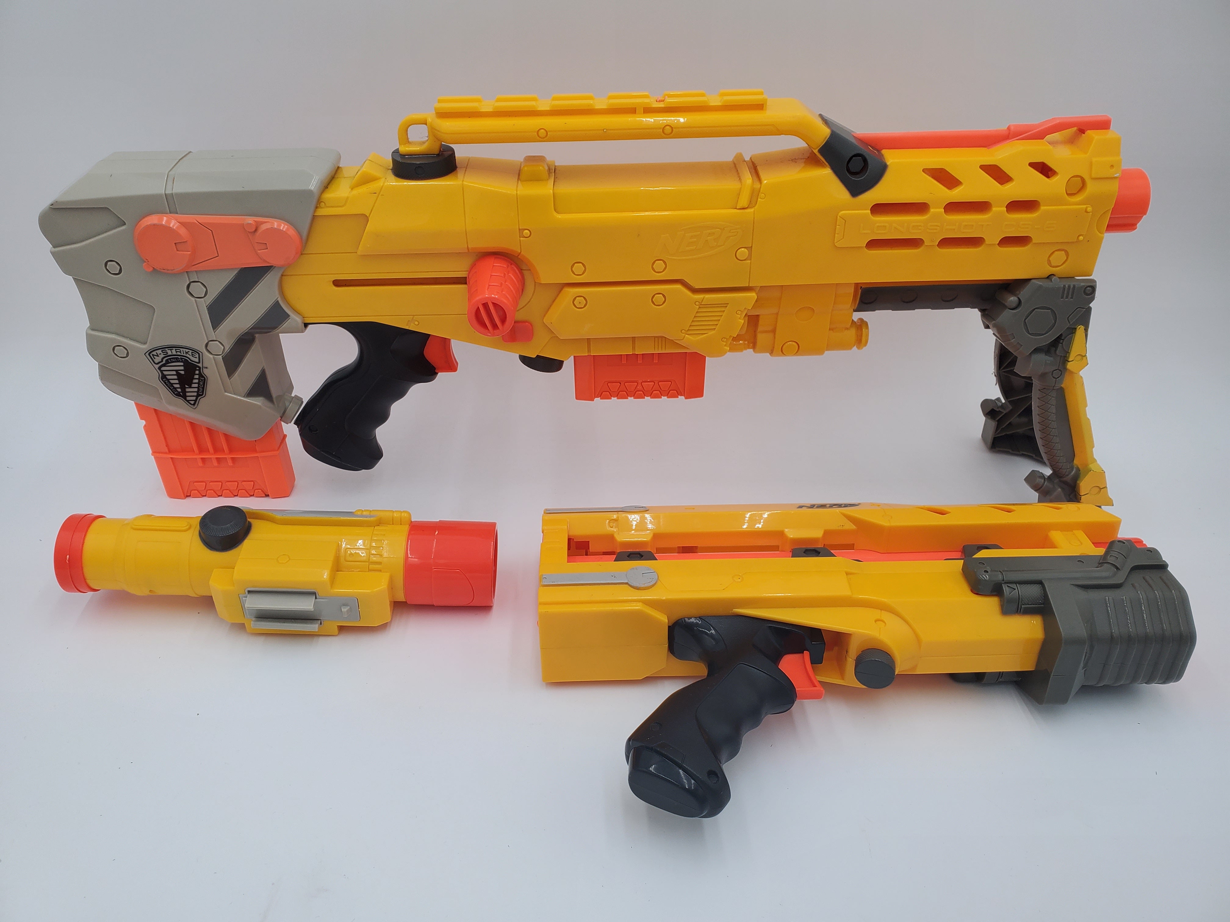 Nerf N-Strike/N-Strike Elite Longshot CS-6 – Blaster Guy