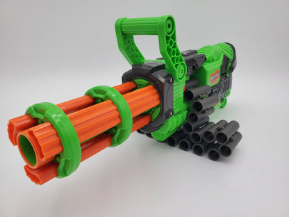 Dart Zone Scorpion Gatling Blaster/Motorized Belt Blaster | Adventure Force Scorpion Commander