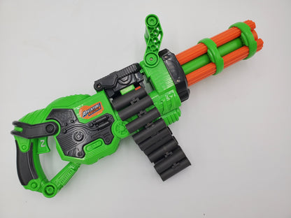 Dart Zone Scorpion Gatling Blaster/Motorized Belt Blaster | Adventure Force Scorpion Commander