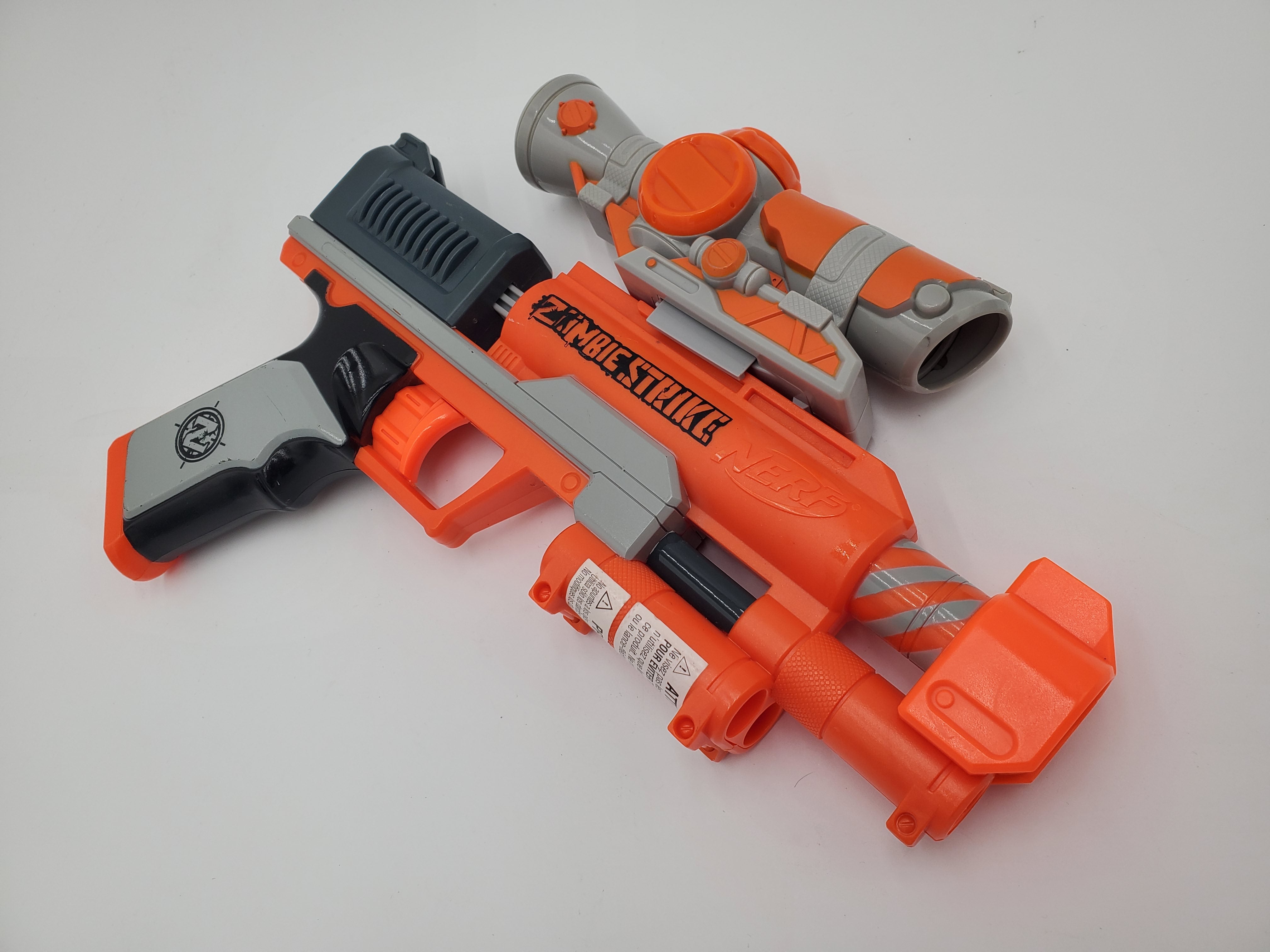 Nerf Dart Tag Stormfire / Zombie Strike Clear Shot – Blaster Guy