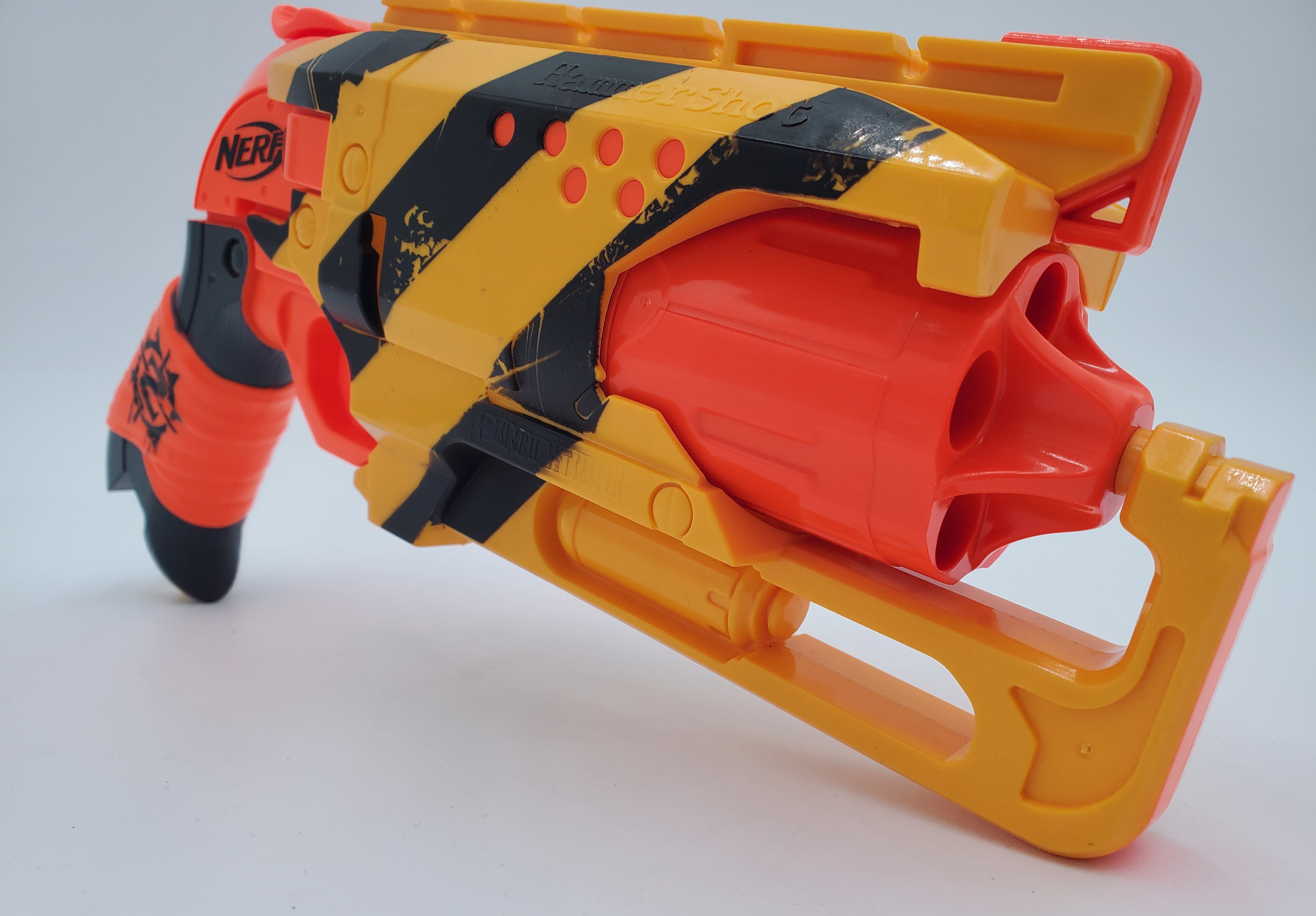 Nerf Zombie Strike Hammershot Blaster – Blaster Guy