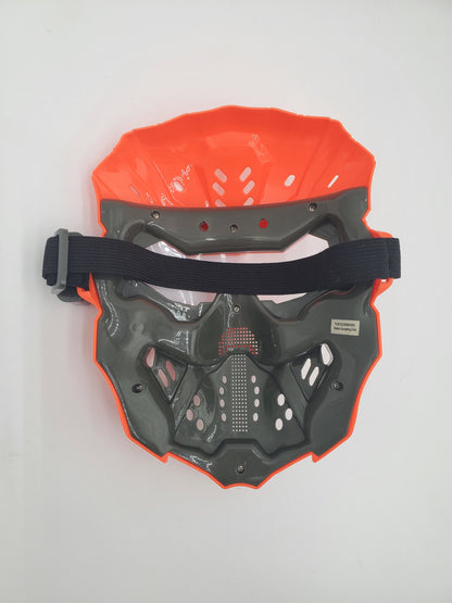 Light-Up Hero Combat Costume Mask
