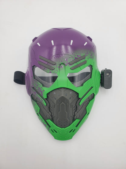 Light-Up Hero Combat Costume Mask