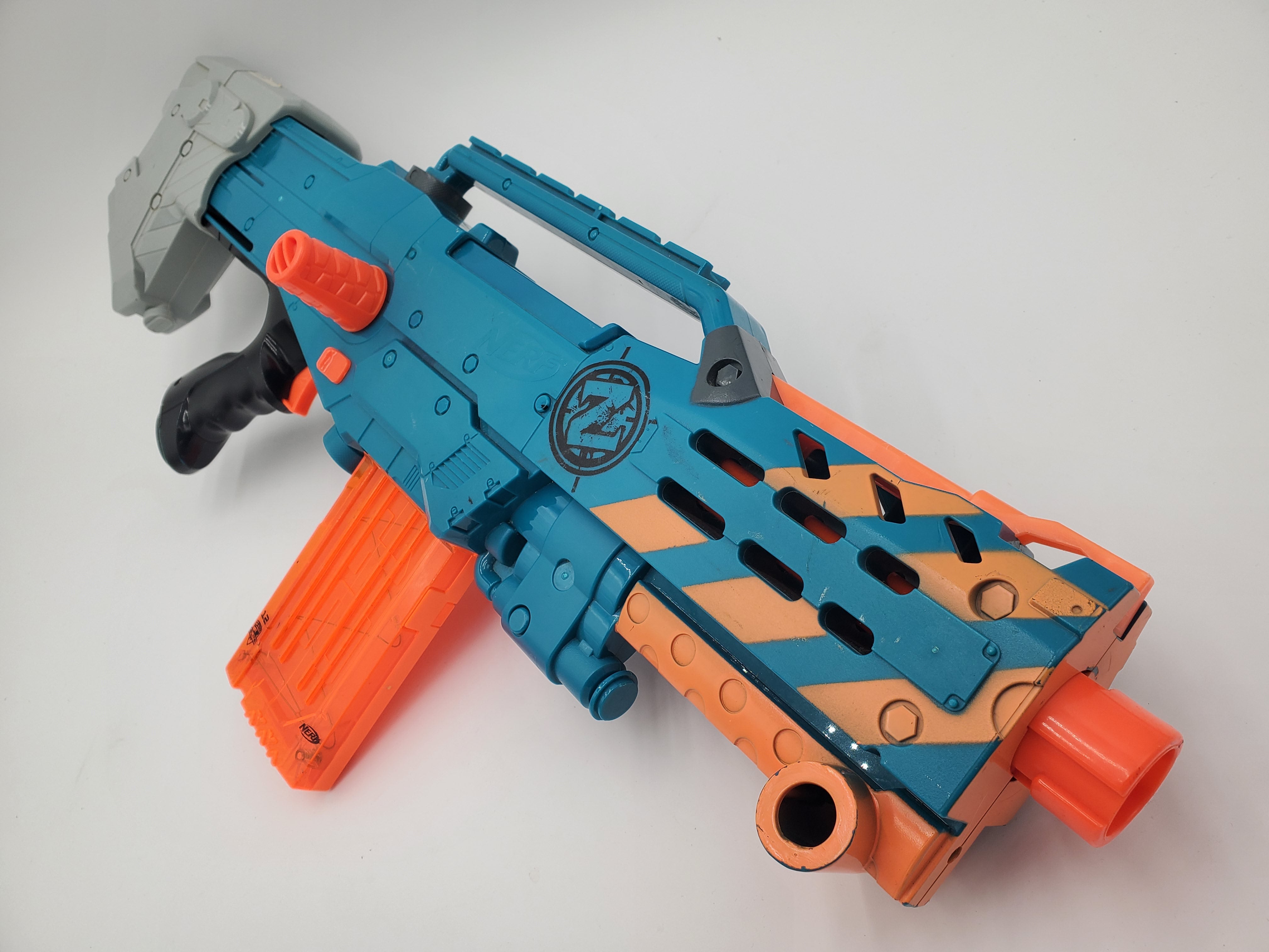 Nerf Zombie Strike Longshot CS-12 – Blaster Guy