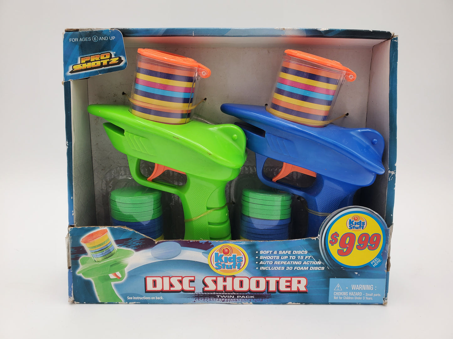 Kids Stuff Disc Shooter Twin Pack