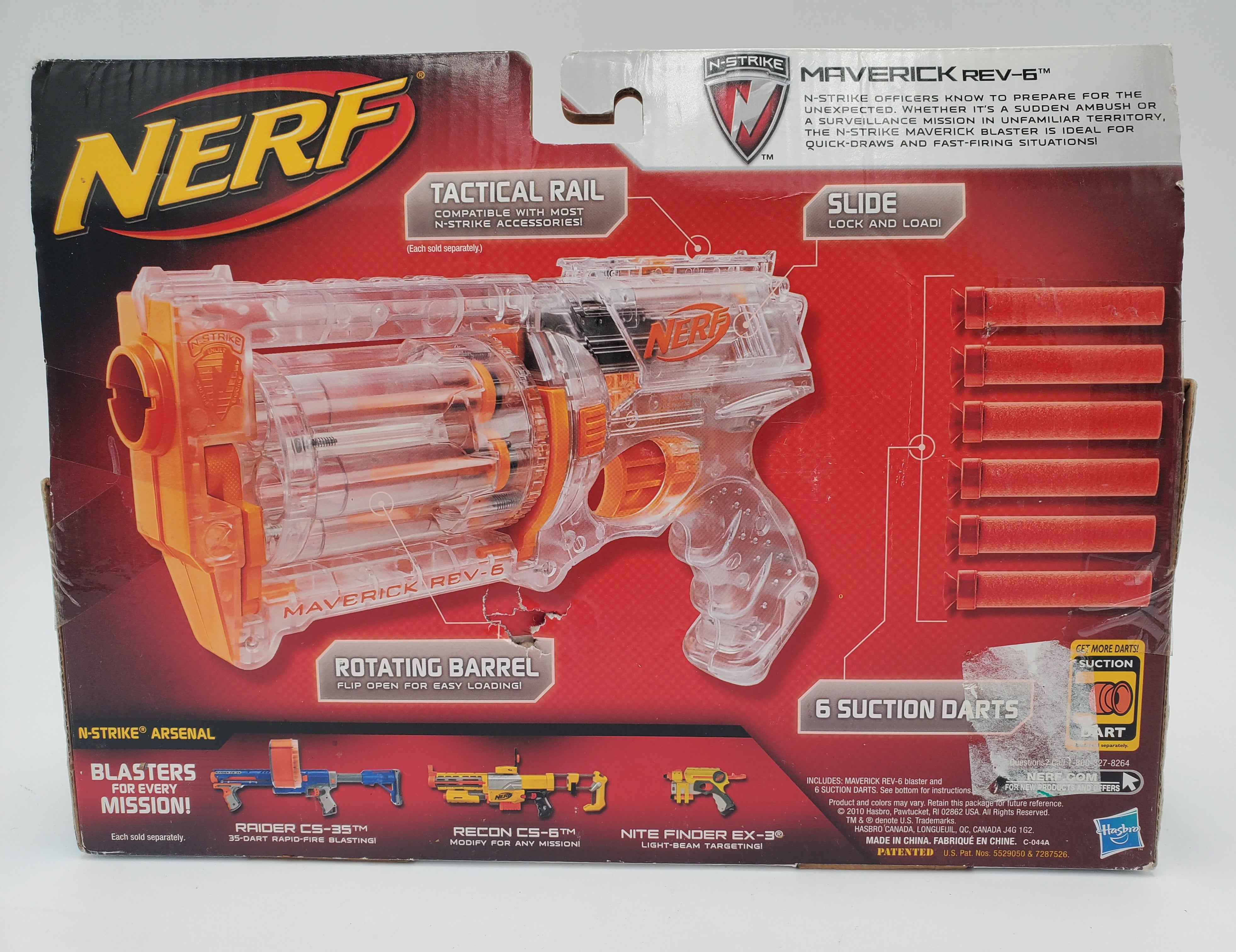 Nerf N-Strike Maverick REV-6 – Blaster Guy