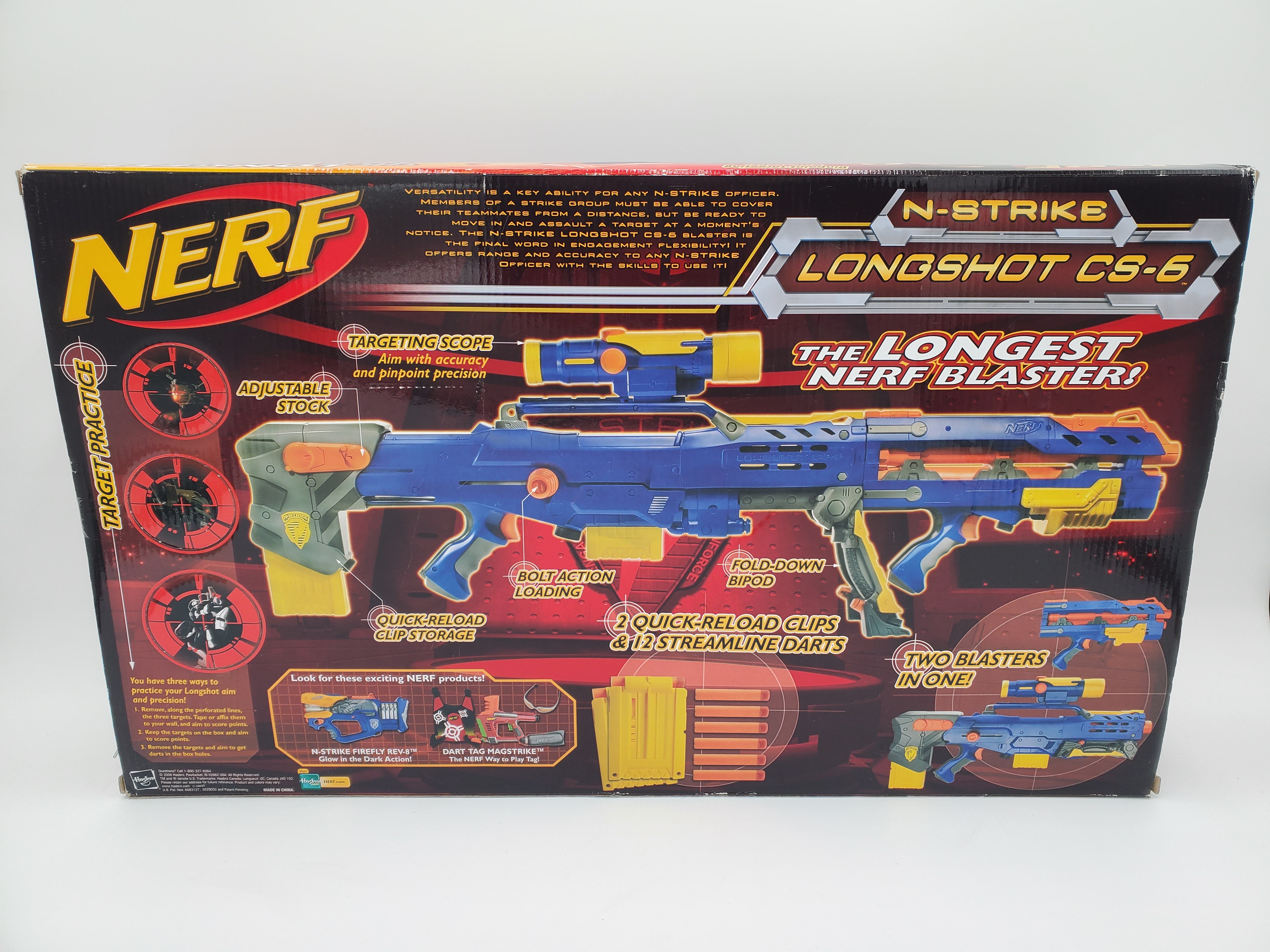 Nerf N-Strike/N-Strike Elite Longshot CS-6 – Blaster Guy