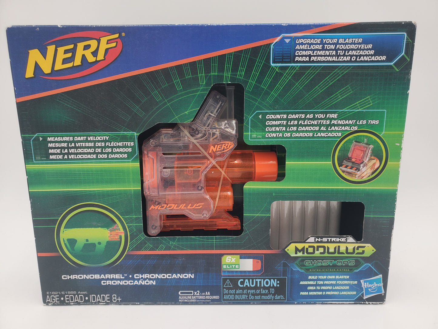 Nerf Modulus Ghost Ops Chronobarrel