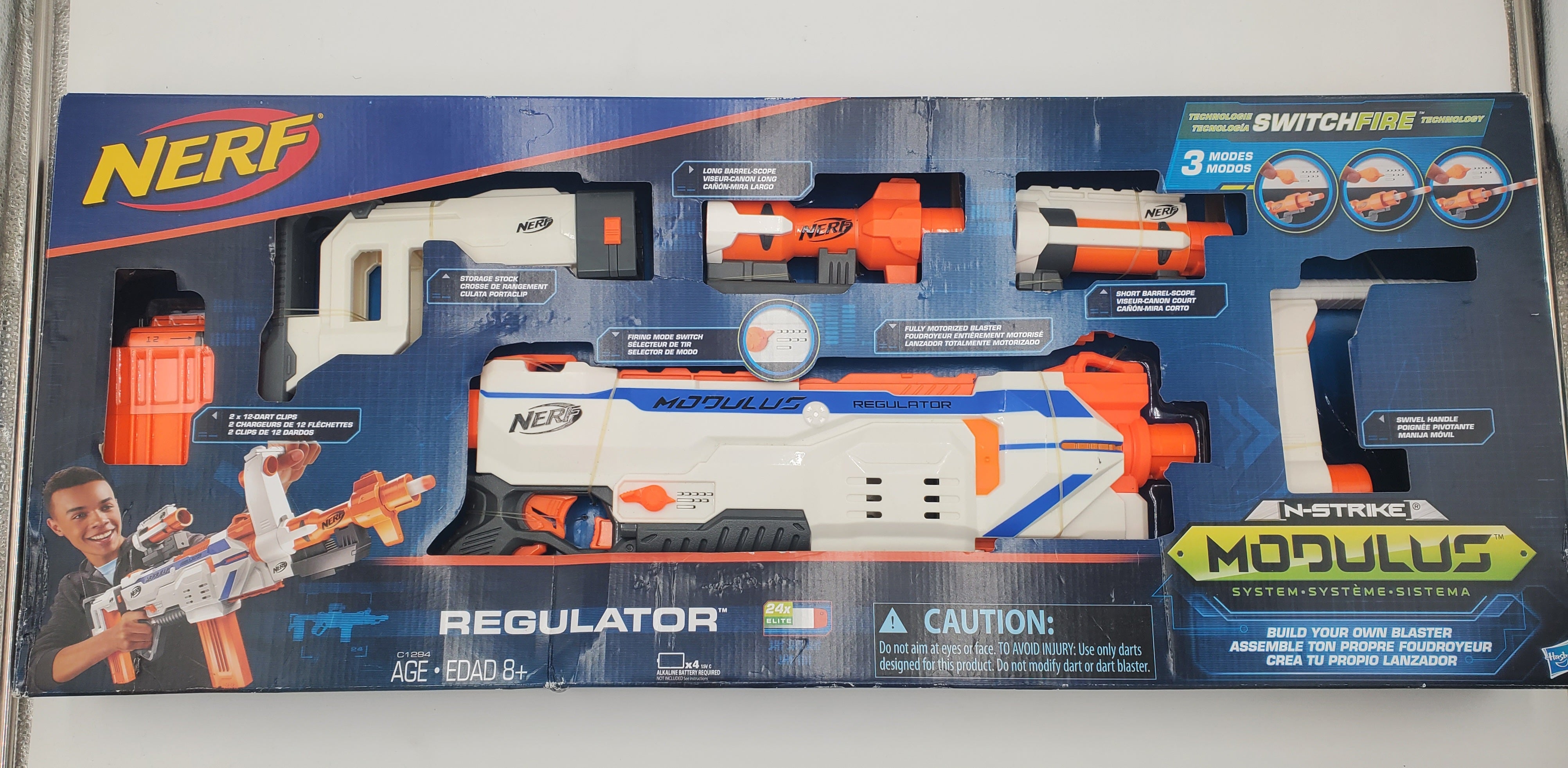 リーフルロイヤー、アップグレーダー、ミューナまとめ売り Nerf Modulus Regulator – Blaster Guy
