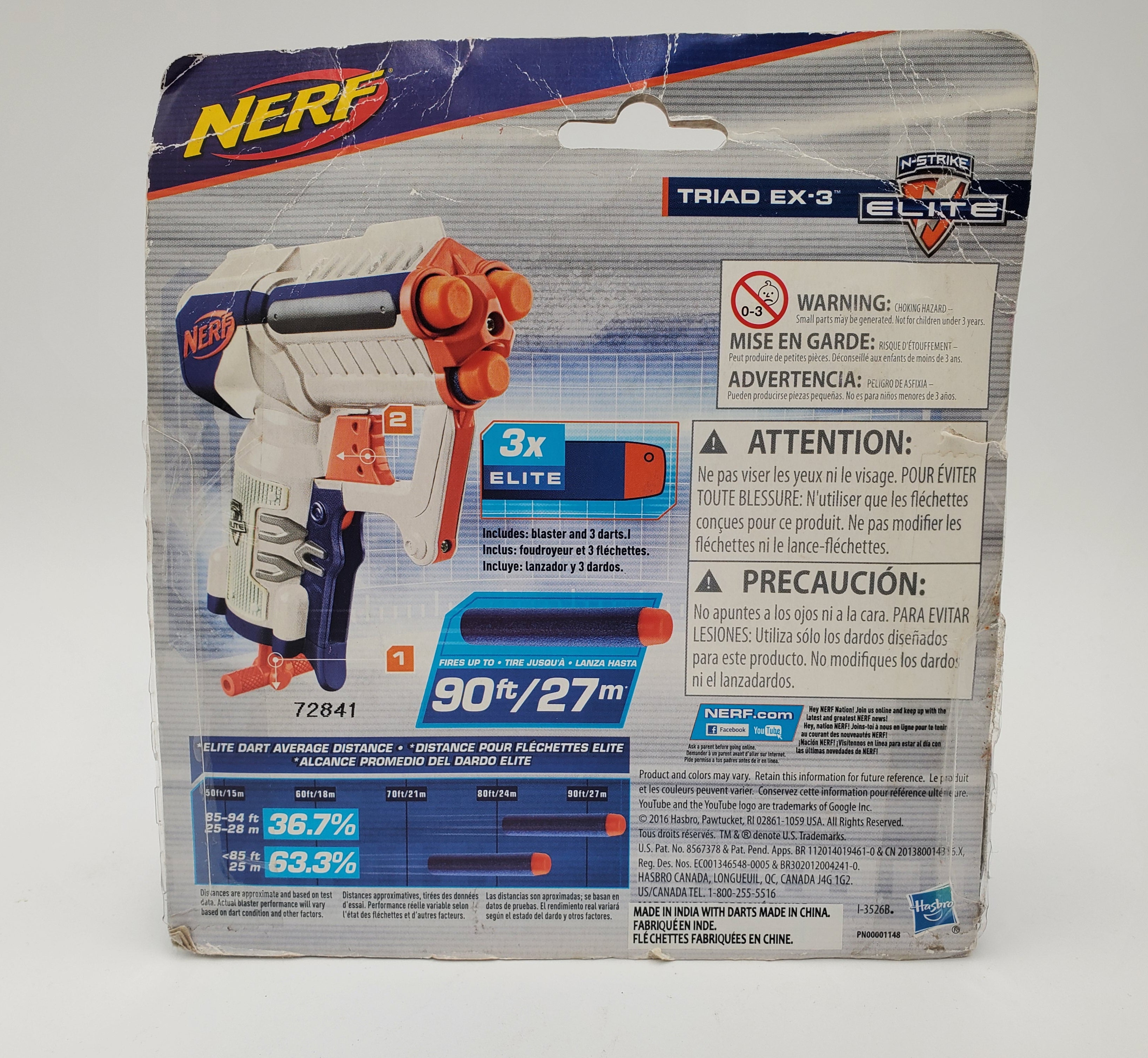 Nerf N-Strike Elite Triad EX-3 – Blaster Guy