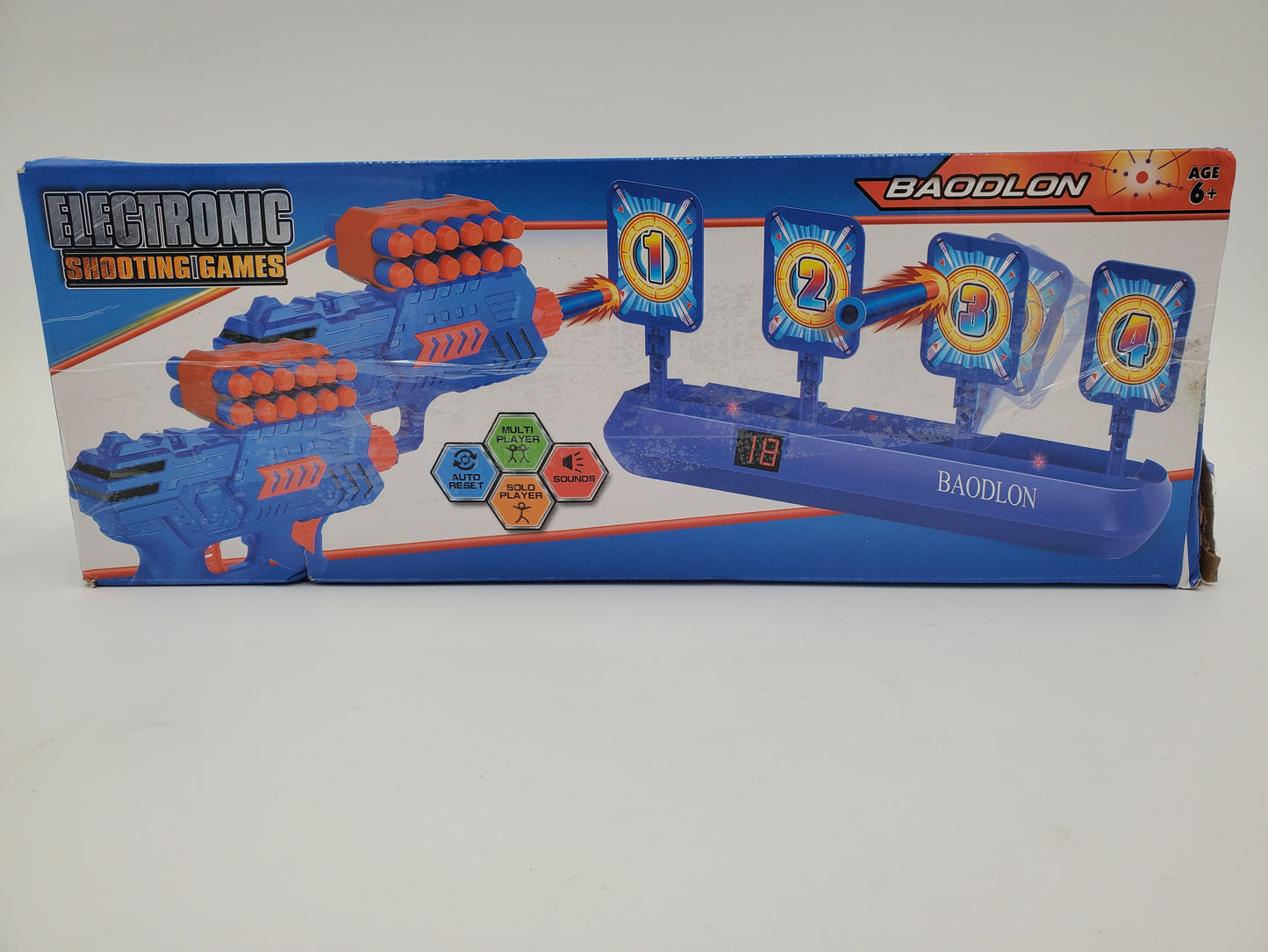 Shooting Toy Floating Target Game Foam Dart Blaster "TD"