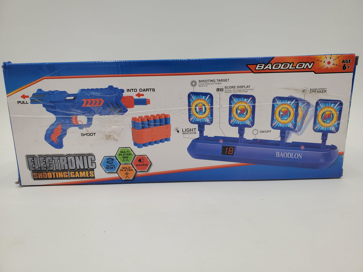 Shooting Toy Floating Target Game Foam Dart Blaster "TD"