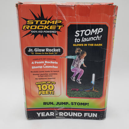 Stomp Rocket Junior Glow-in-the-Dark Toy Rocket Blaster
