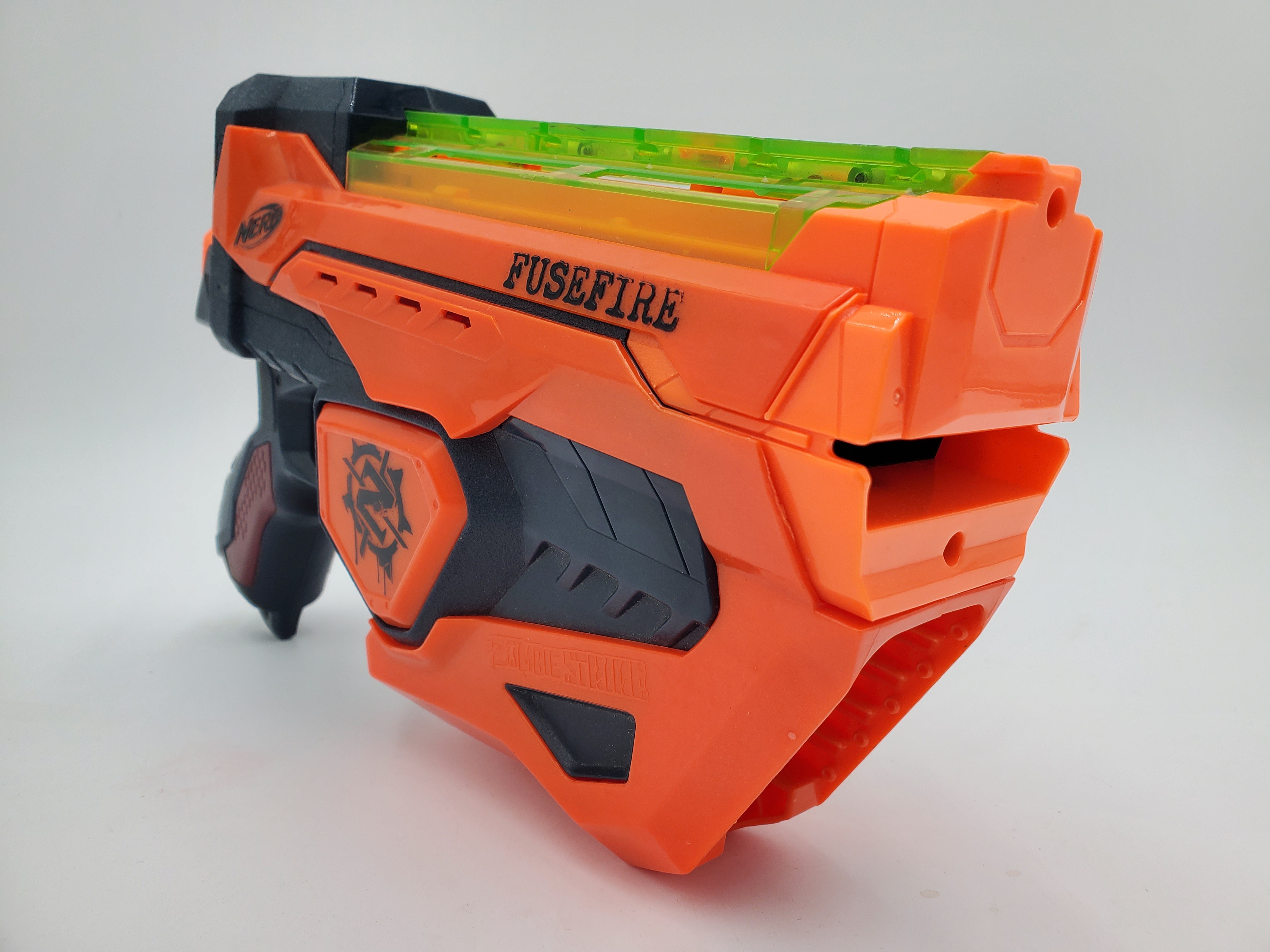 ナーフ ゾンビストライク Fusefire ヒューズファイア Vortex Nerf Zombie Strike Fusefire Review and Shooting - YouTube