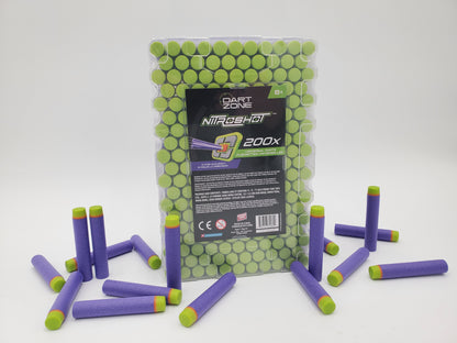 Dart Zone Full-Length Nitroshot 200 Refill Pack