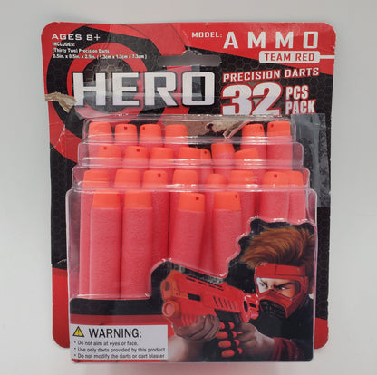 Hero Ammo Precision Darts 32-Pack