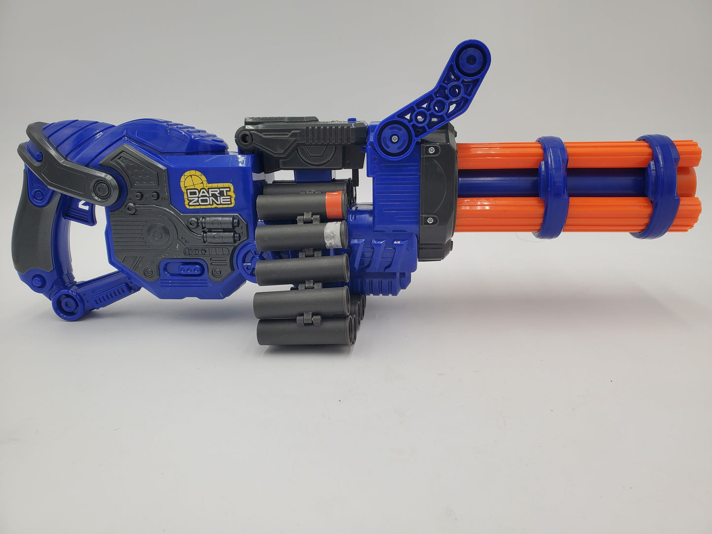 Dart Zone Scorpion Gatling Blaster/Motorized Belt Blaster | Adventure Force Scorpion Commander