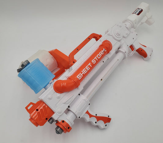 Toilet Paper Blasters Rapid-Fire Toy Blaster Sheet Storm!