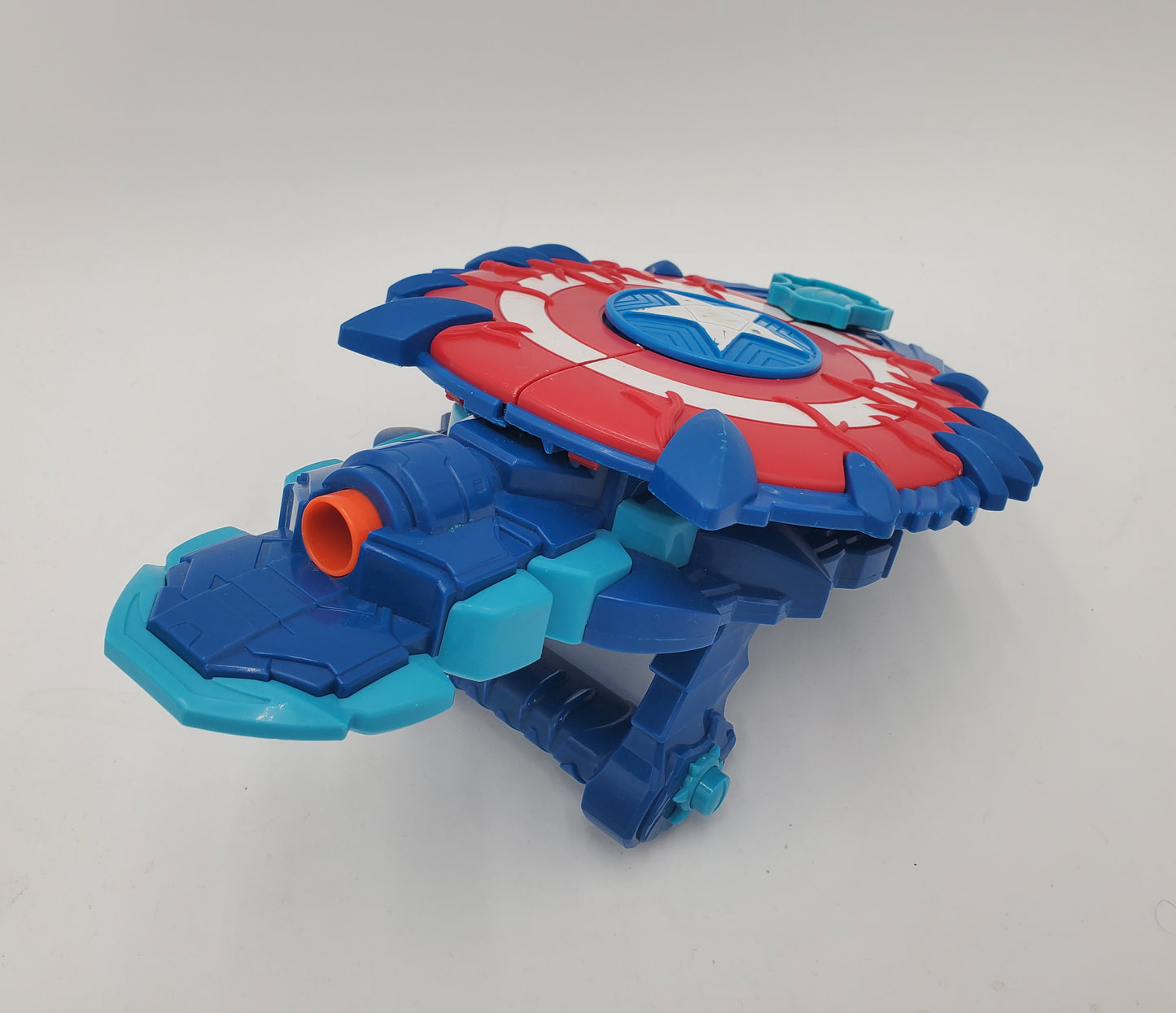 Nerf Marvel Mech Strike: Monster Hunters Captain America Monster Blast Shield
