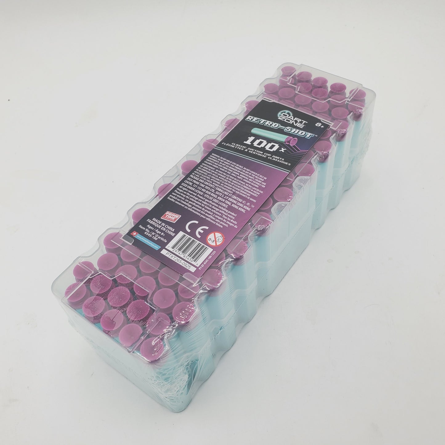 Dart Zone Retro-Shot™ Standard-Length Suction Cup Darts 100 Piece Refill Pack