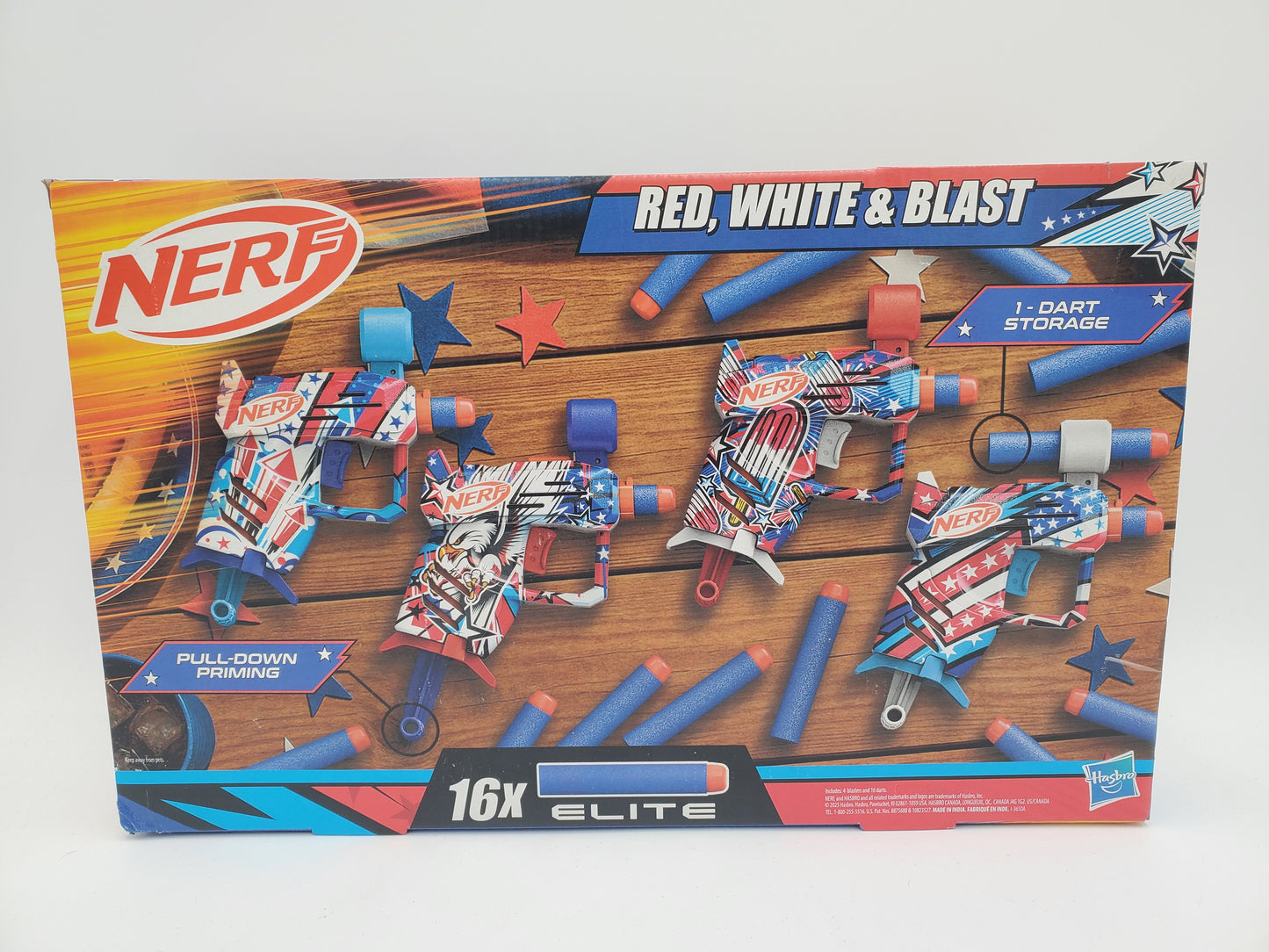 Nerf Elite Freedom Frenzy 4-Pack