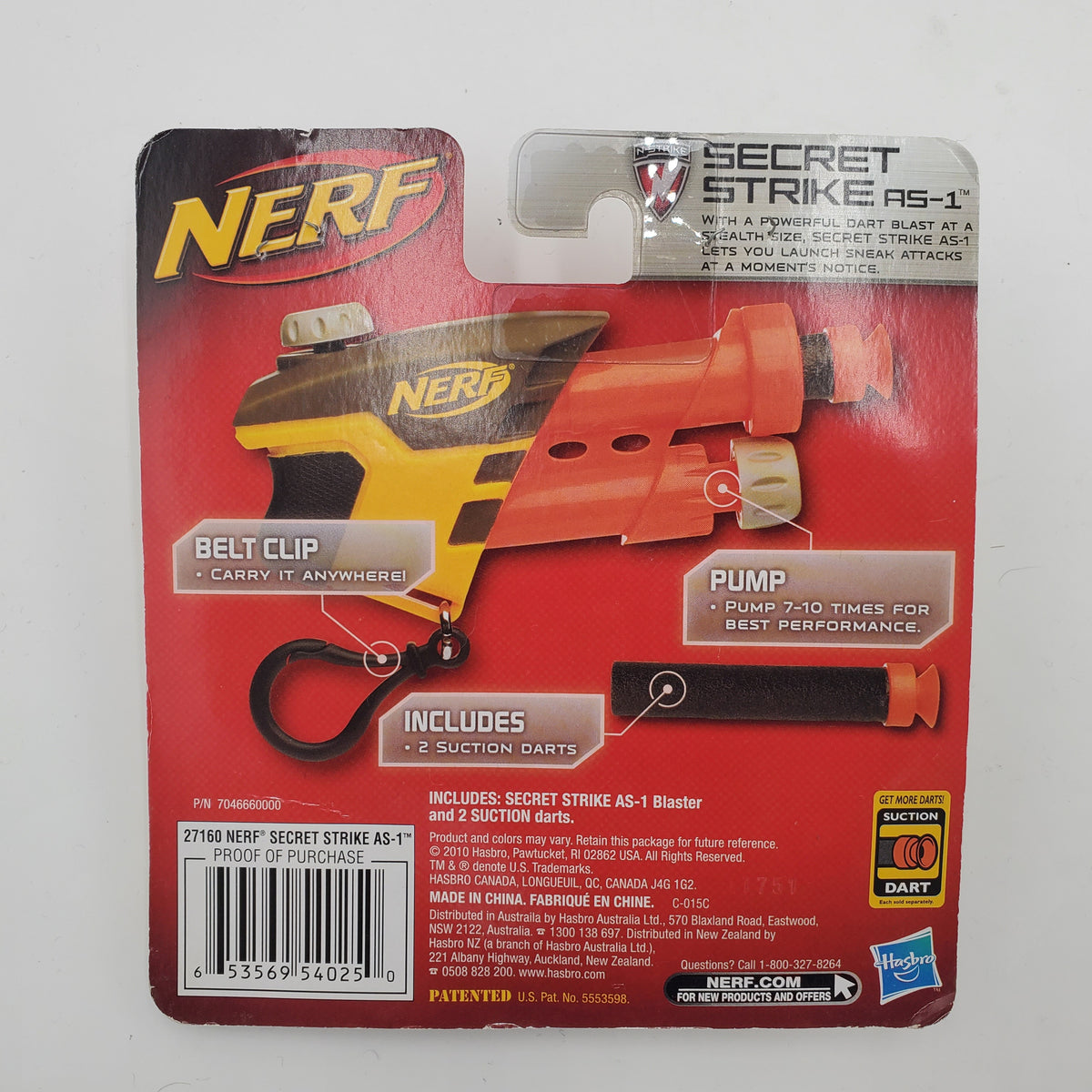 Nerf N-Strike Secret Strike AS-1