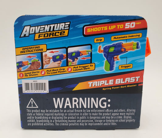 Adventure Force Triple Blast/Buzz Bee Air Warriors Mayhem Ruin