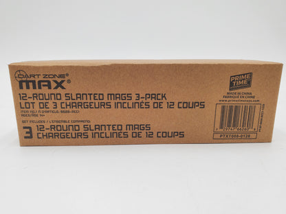 Dart Zone Max 12-Round Slanted Half-Length Magazine 3-Pack