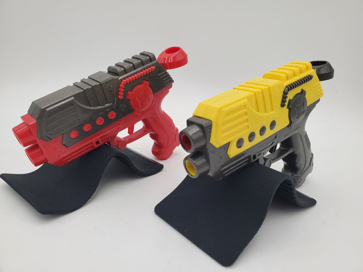 2016 Ling Chang Toys Double-Barrel Foam Dart Blaster Pistol