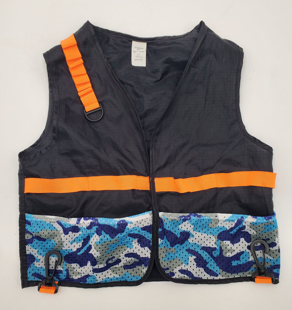 Little Adventures Simply by Design Blue Toy Blaster Tactical Vest, Ages 11–13, 2017