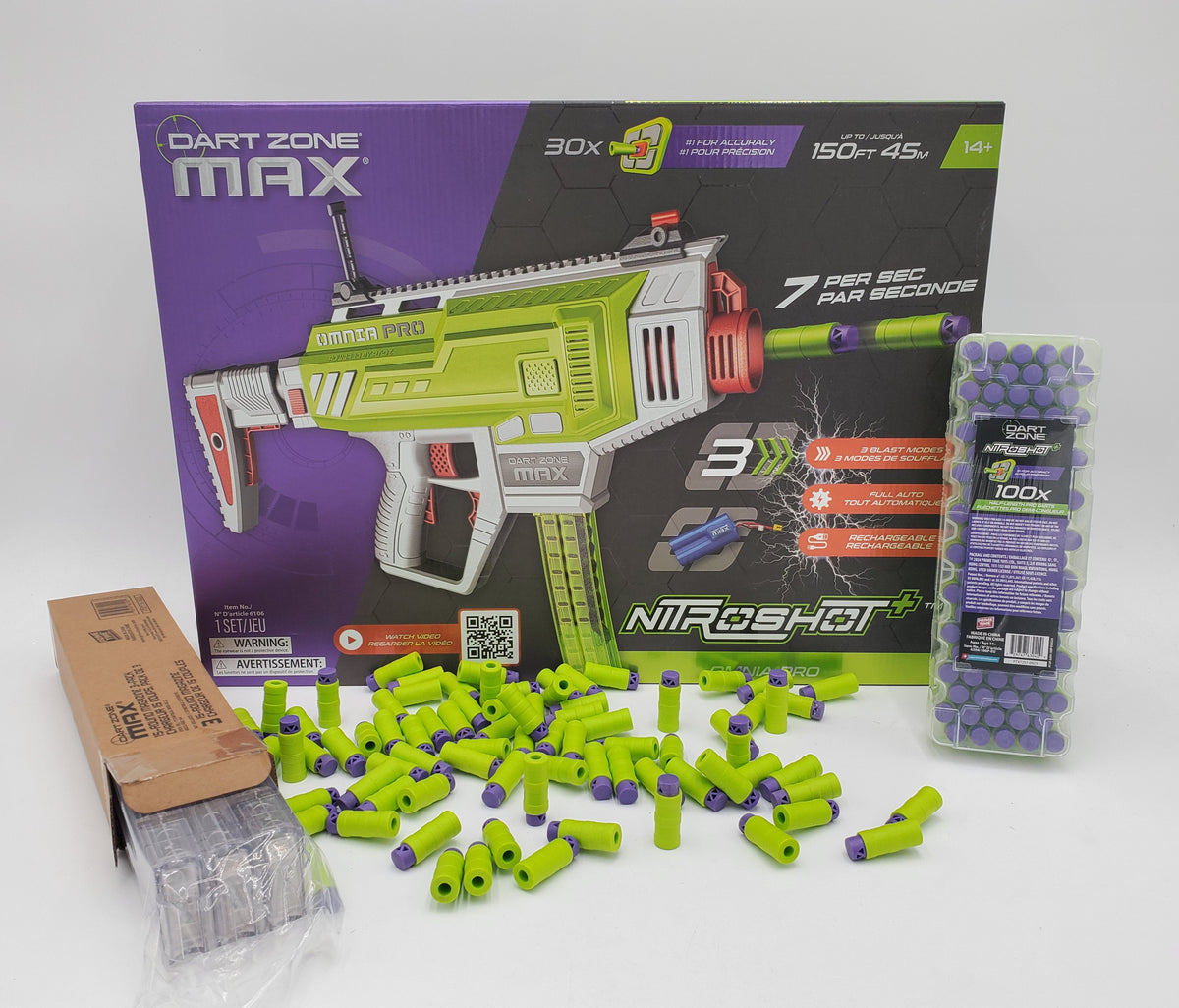 NEW DEAL: Dart Zone Max Omnia Pro Green Bundle