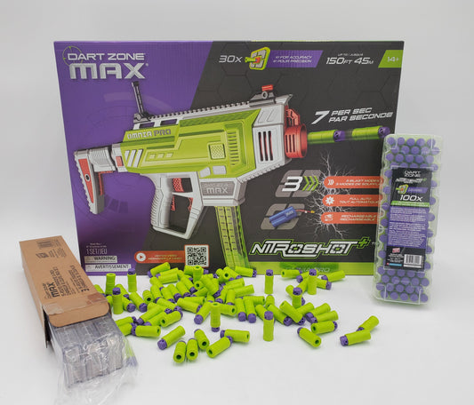 NEW DEAL: Dart Zone Max Omnia Pro Green Bundle