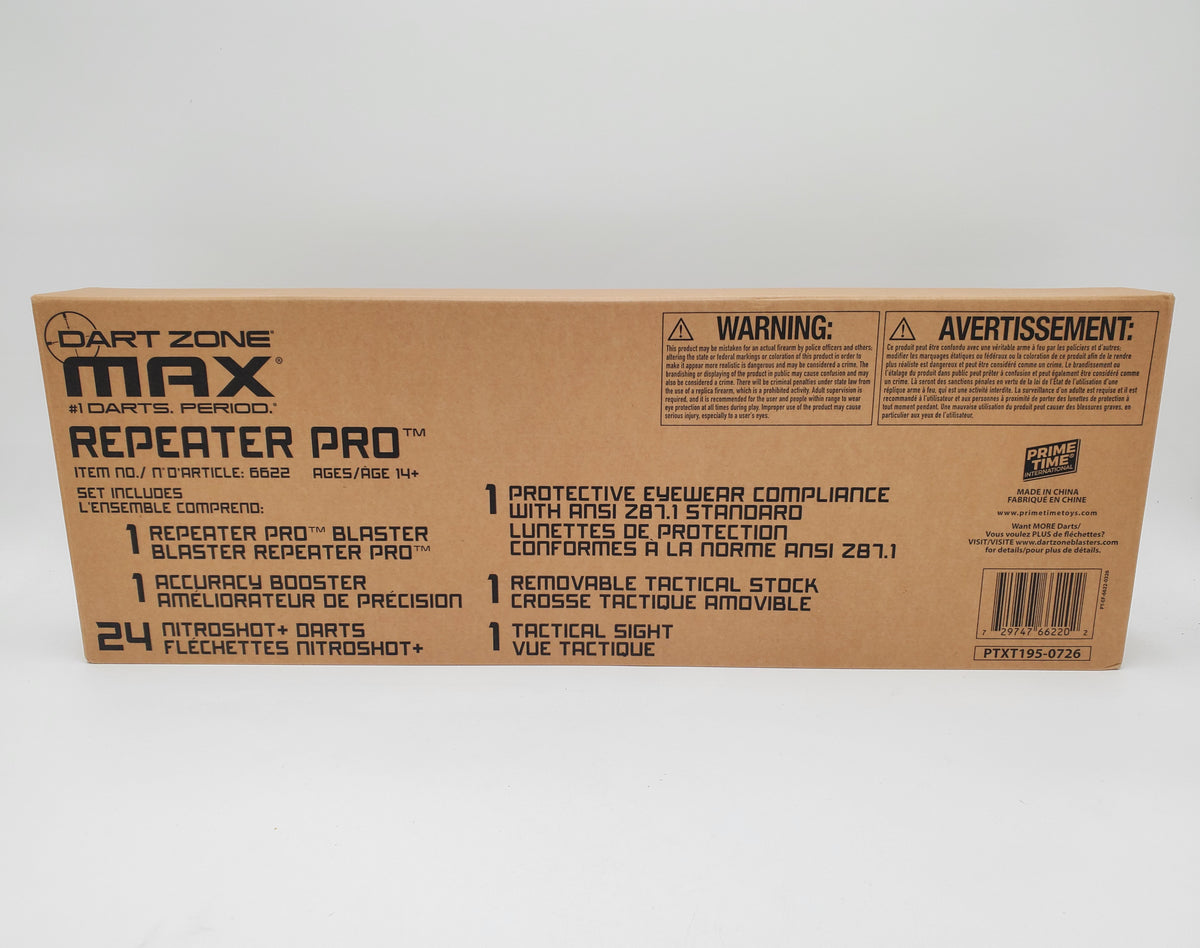 NEW EXCLUSIVE BUNDLE! Dart Zone Max Repeater Pro